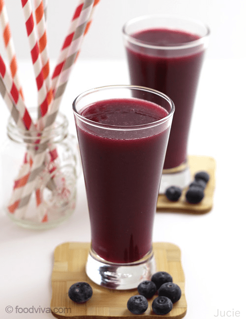 Blueberry juice